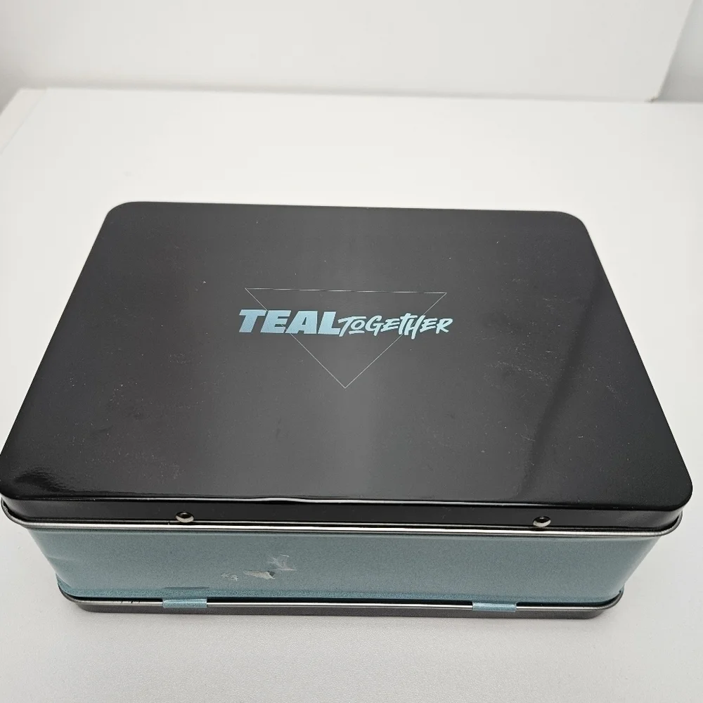 San Jose Sharks Lunchbox Retro Metal School Lunch Box Hockey Collectible